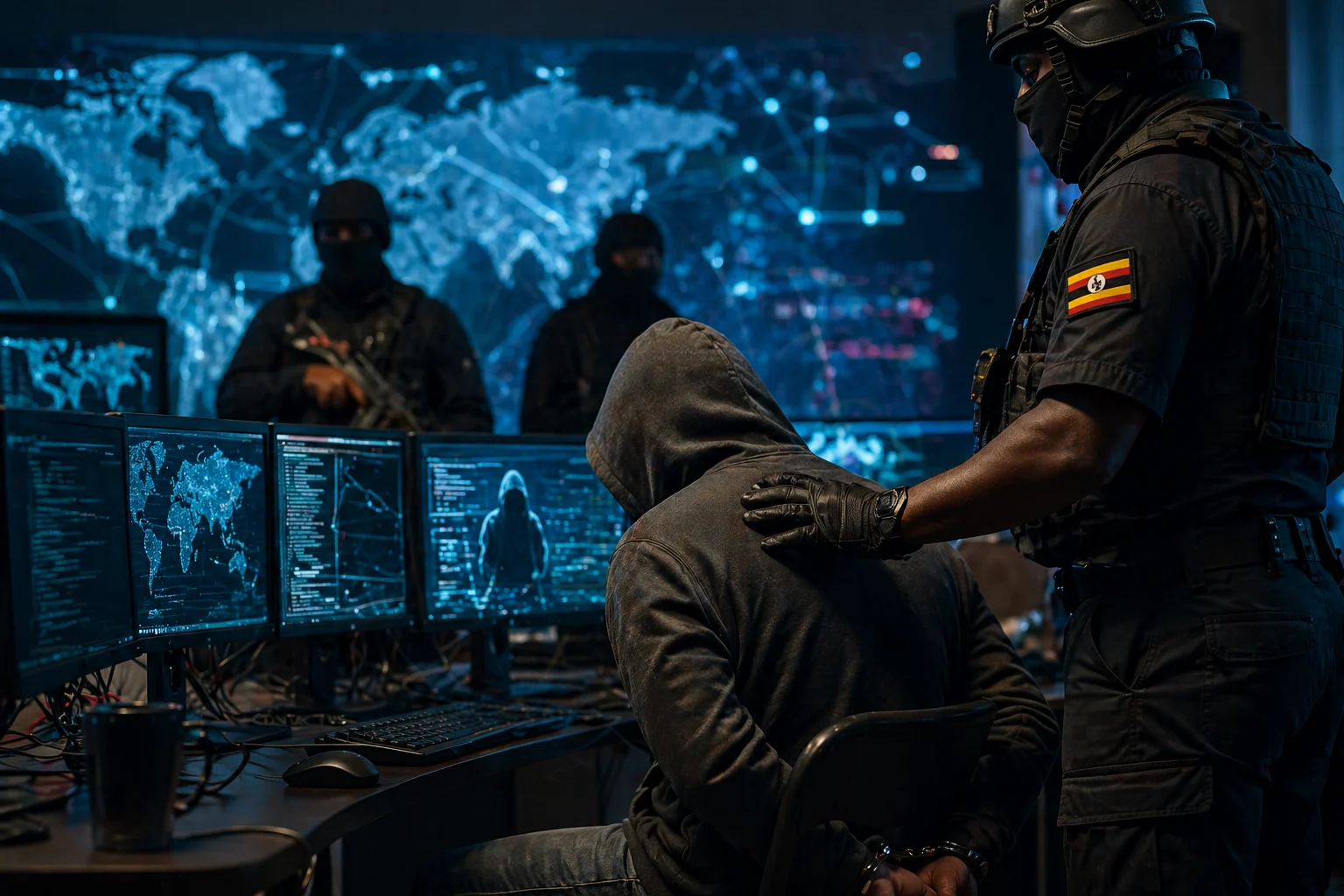 Uganda Busts Global Cyberscam Crime Network